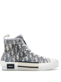 Dior B23 High White Oblique