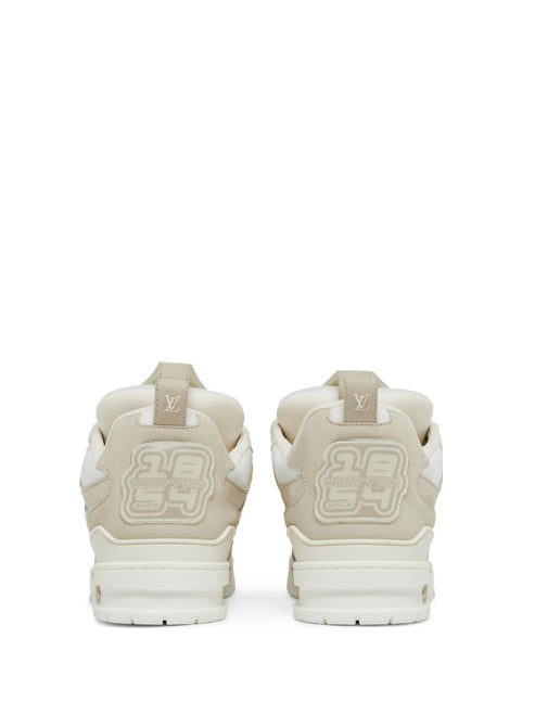 LOUIS VUITTON SKATE SNEAKER BEIGE WHITE