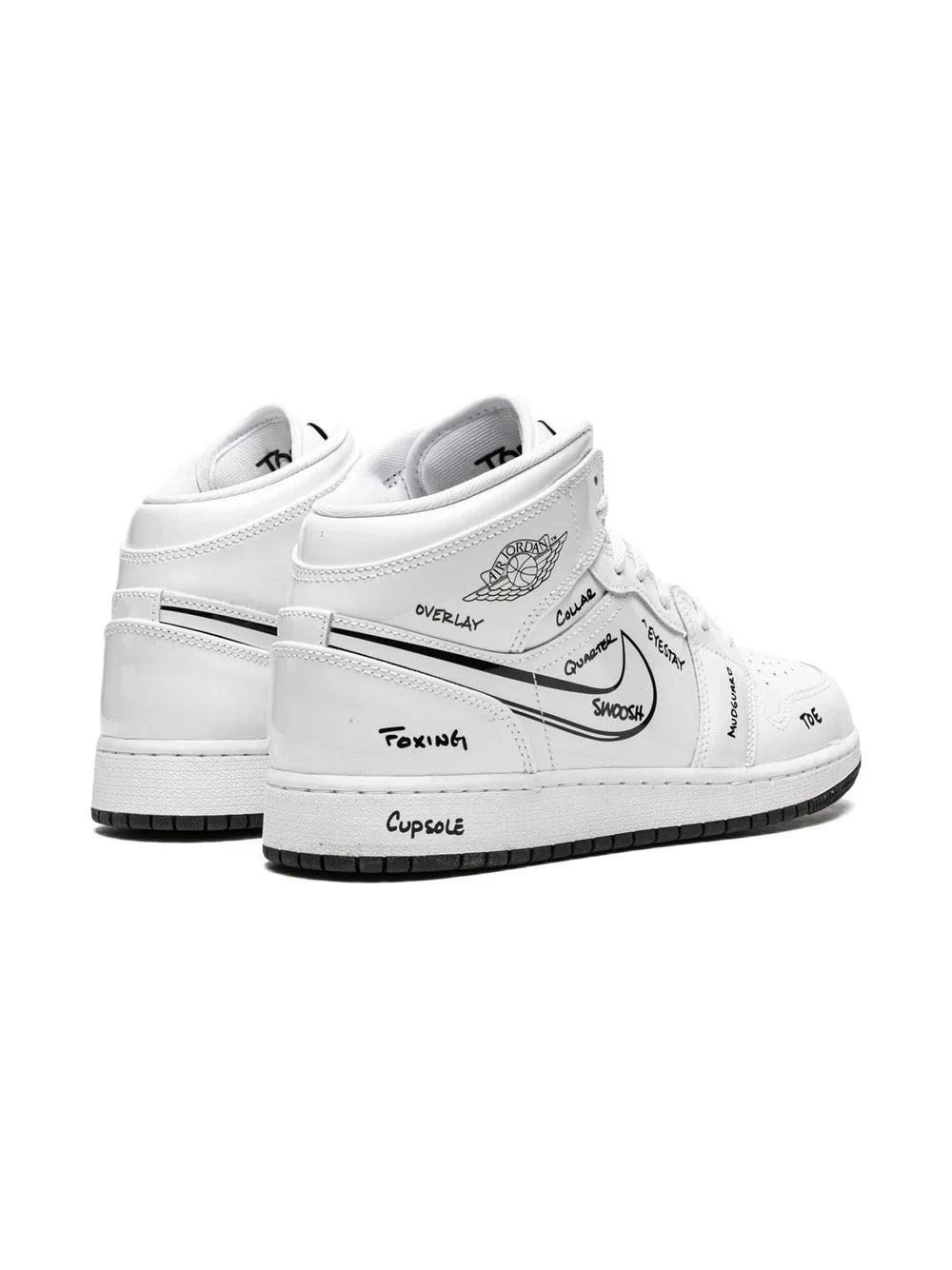 jordan retro 1 mid SCHEMATIC