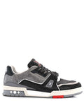 LOUISS VUITTION TRAINER CRYSTAL BLACK RED