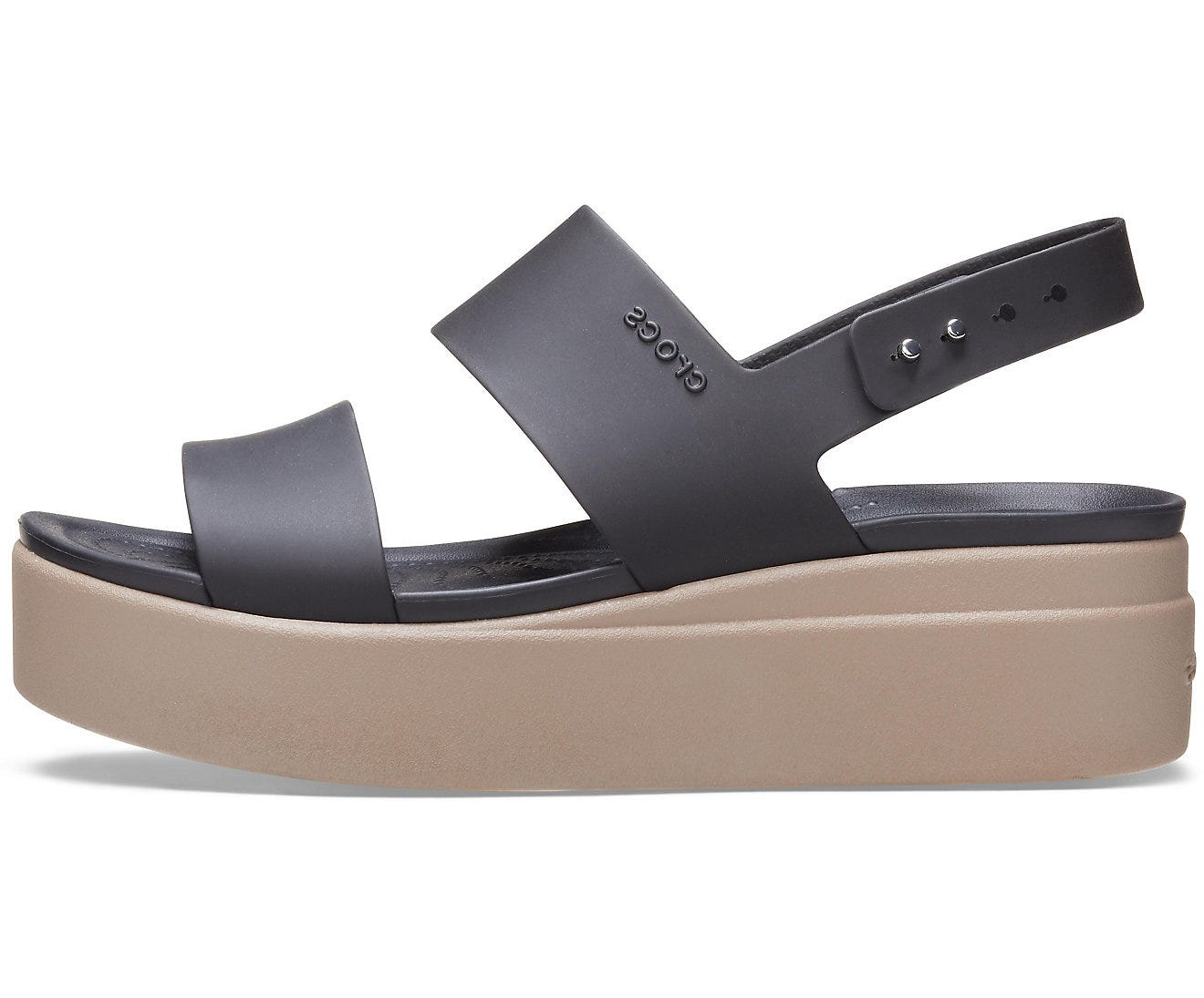 Crocss Womens Brooklyn Low Wedge Sandals