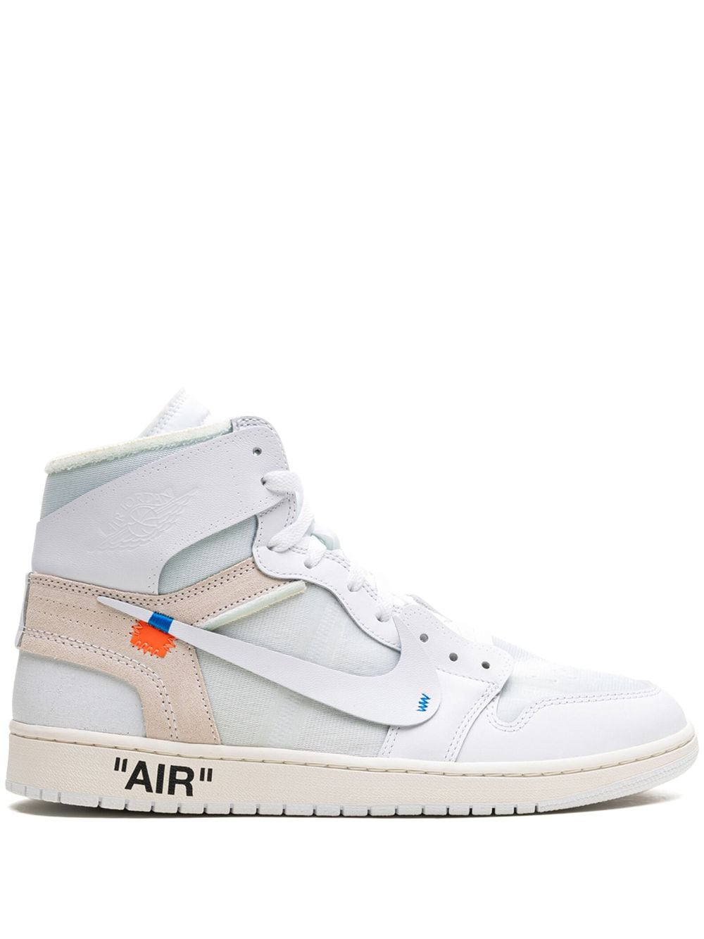 Jordan Retro 1 high X Off White  UNC WHITE
