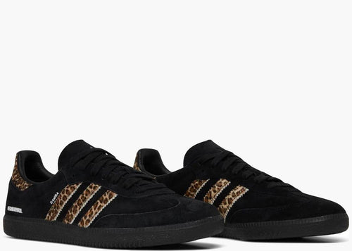 Adidass end x neighborhood x samba black leopard