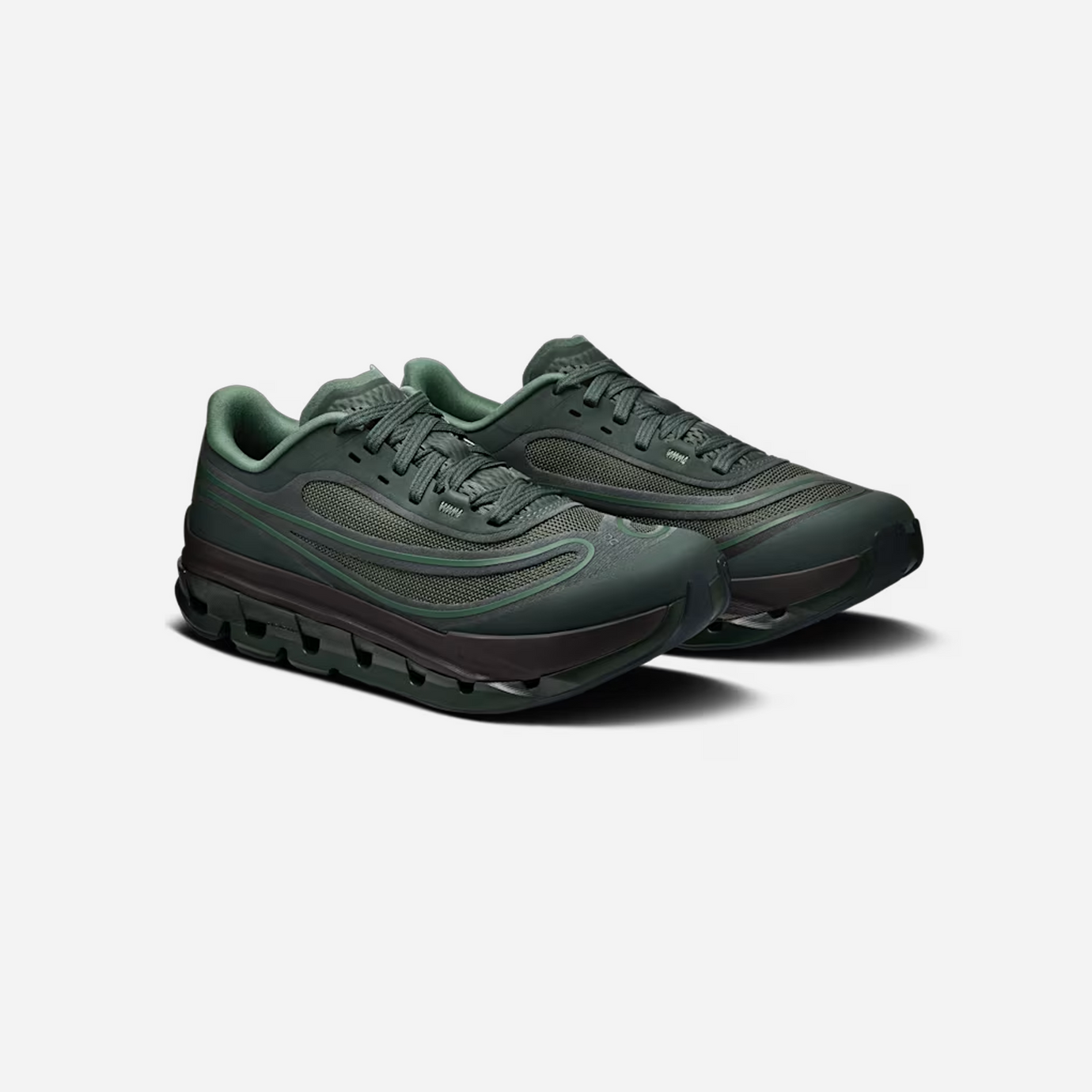 On Cloudflow 5 AD IKON Obsidian Green