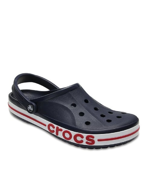 crocss bayaband classic clog (NavyRed)