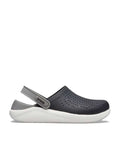 crocss literide black white