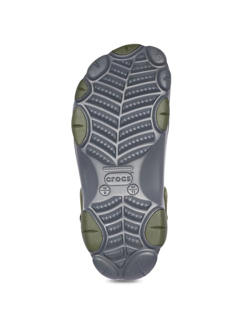 Crocss Classic All Terrain Clog Grey Orange