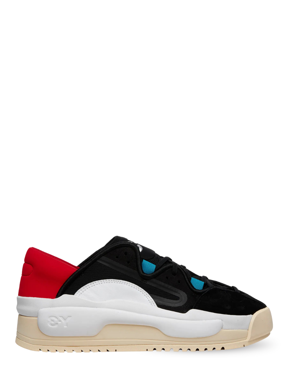 Adidass Y 3 HOKORI 2 White Black Red