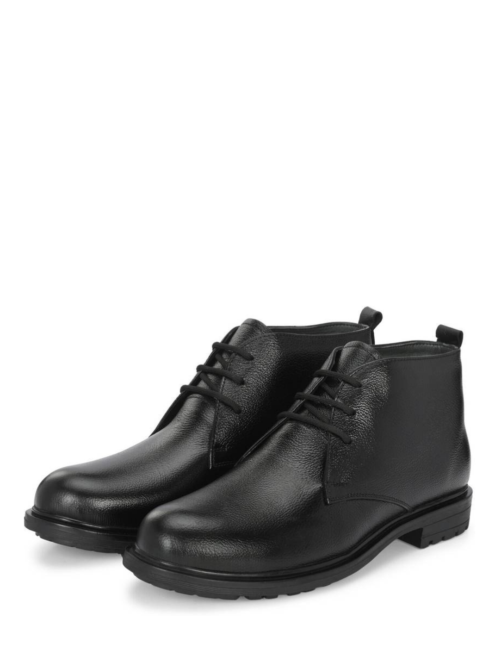 Z 3 Zaraa Goat Black Leather Formal