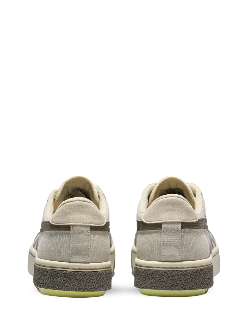 Asicss court trail army green white