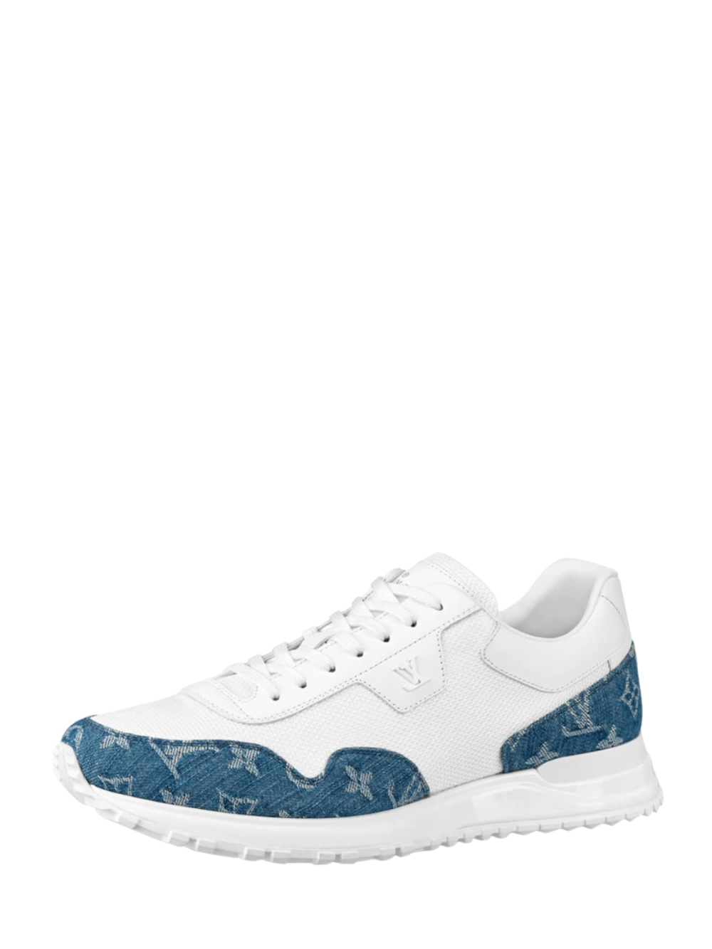Louis Vuitton LV Runaway Monogram Denim White Blue Fix