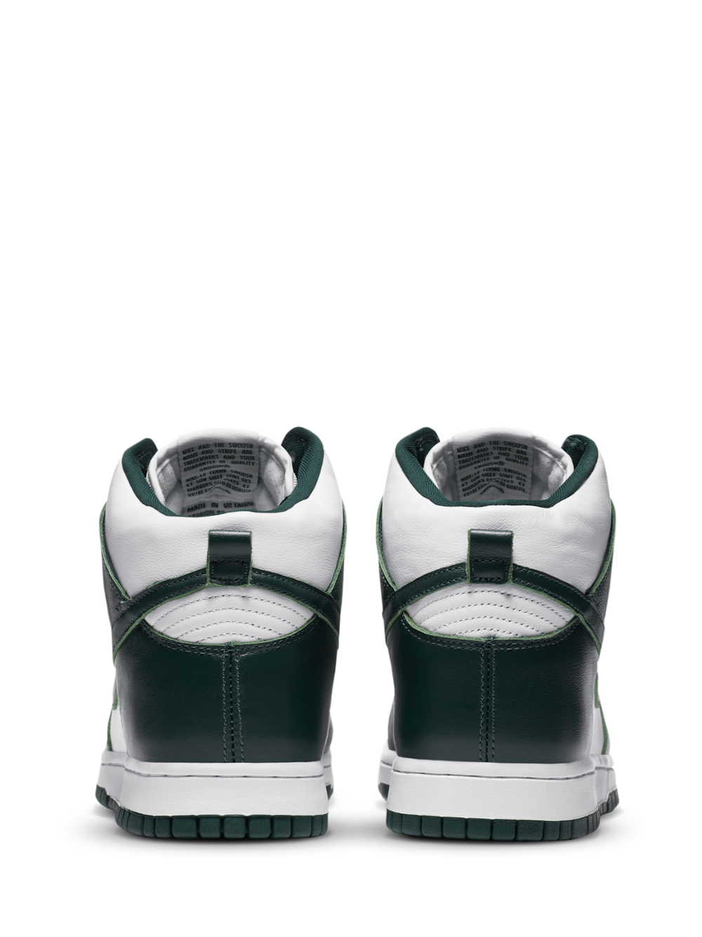 sb dunk high spartan green fix