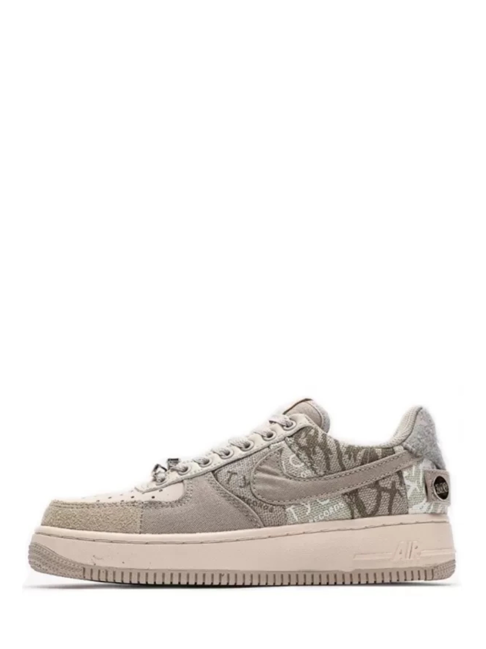 Nike Airforce 1 X Travis Scott Grey white