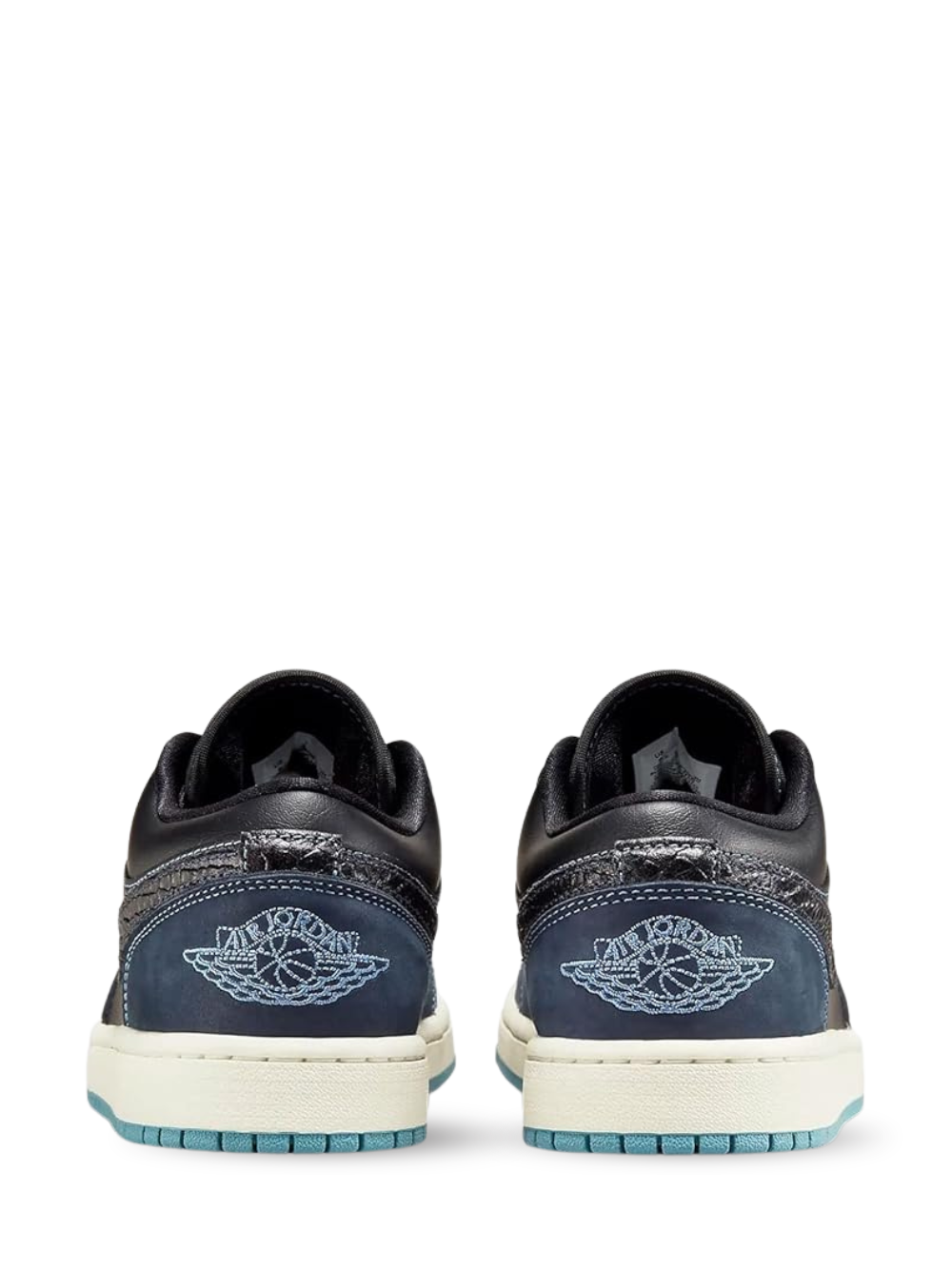 Nike Air Jordan 1 Low Pro Snake Skin Blue