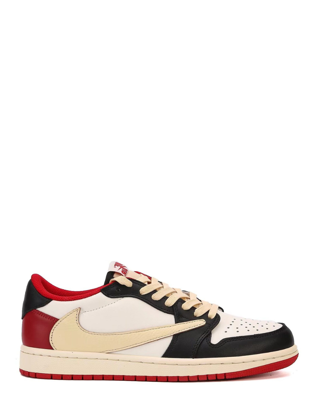 air jordan 1 x travis scott fragment red black
