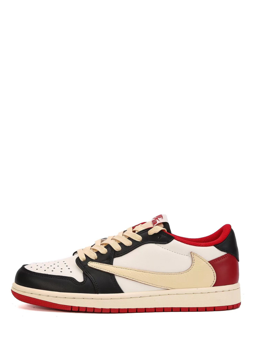 air jordan 1 x travis scott fragment red black