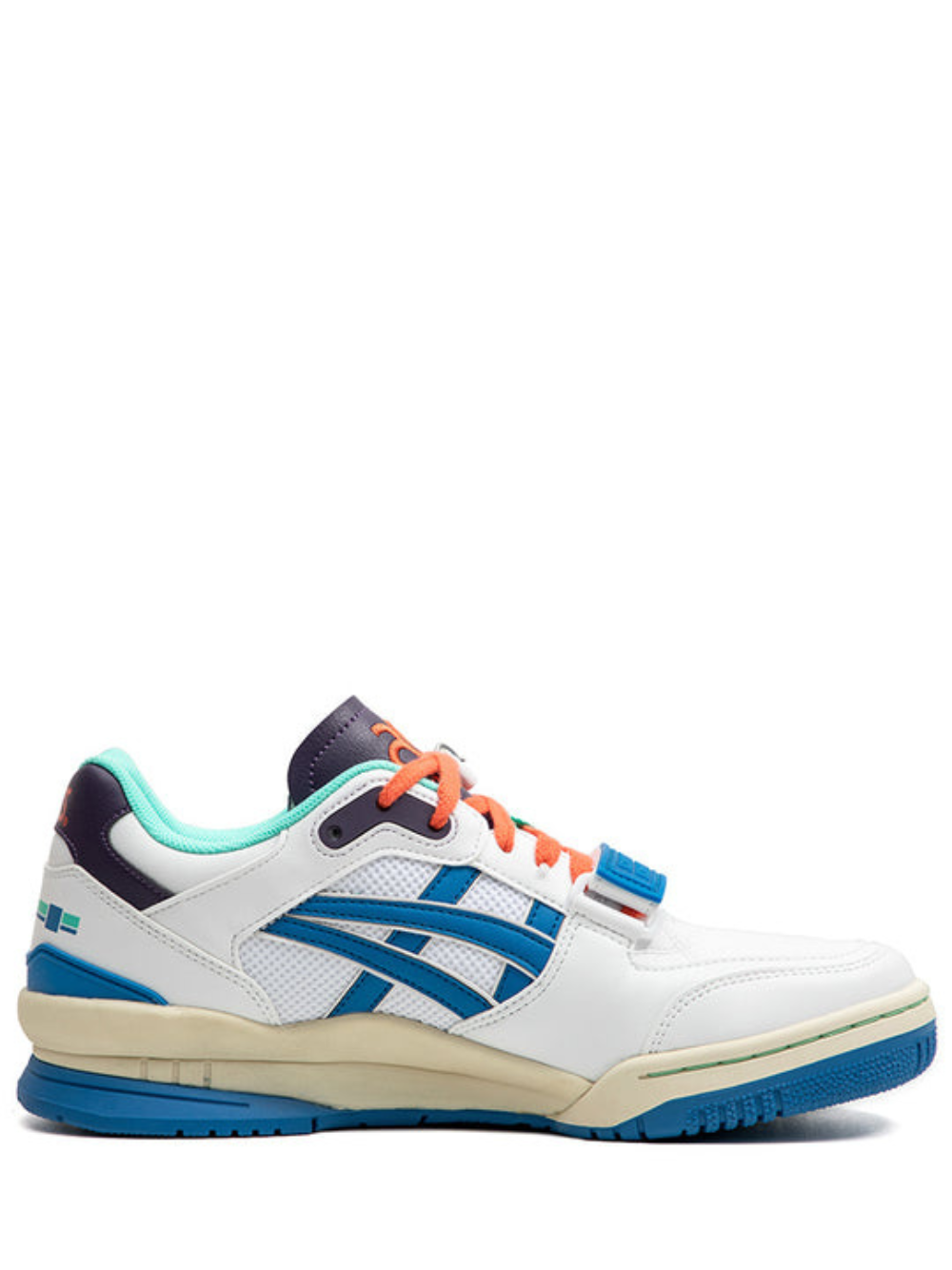 Asics gel spotlyte low v2 white navy blue