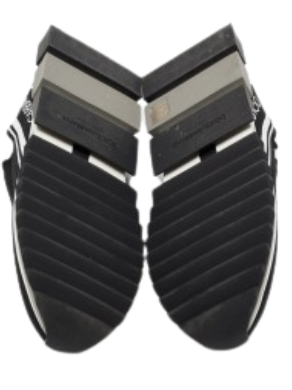 Dolce Gabbana Black White Slip On Sorrento Sneakers