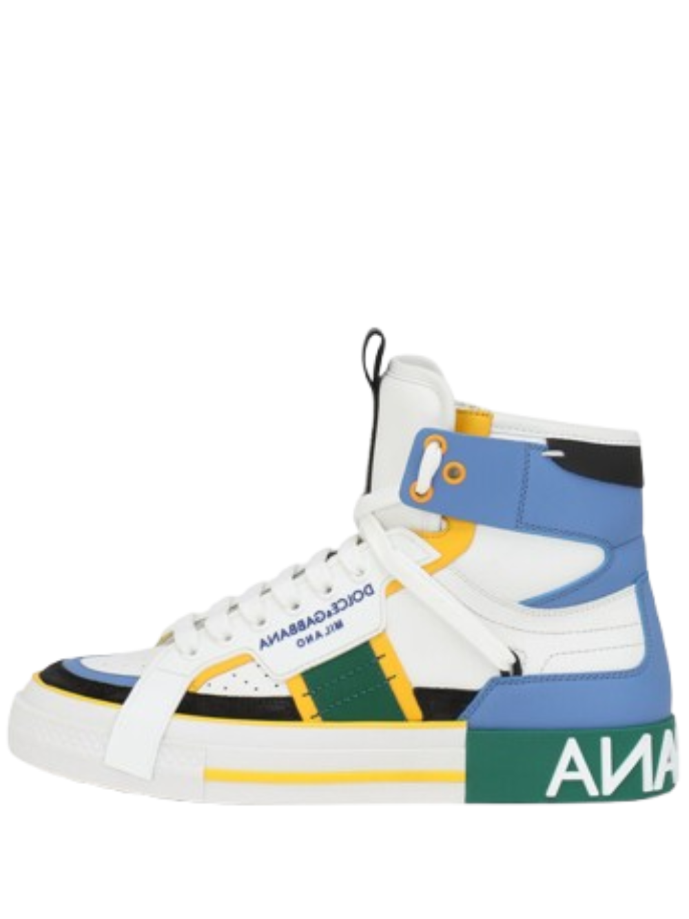 Dolce Gabbana Sneaker Calfskin 2 Zero custom High in Blu