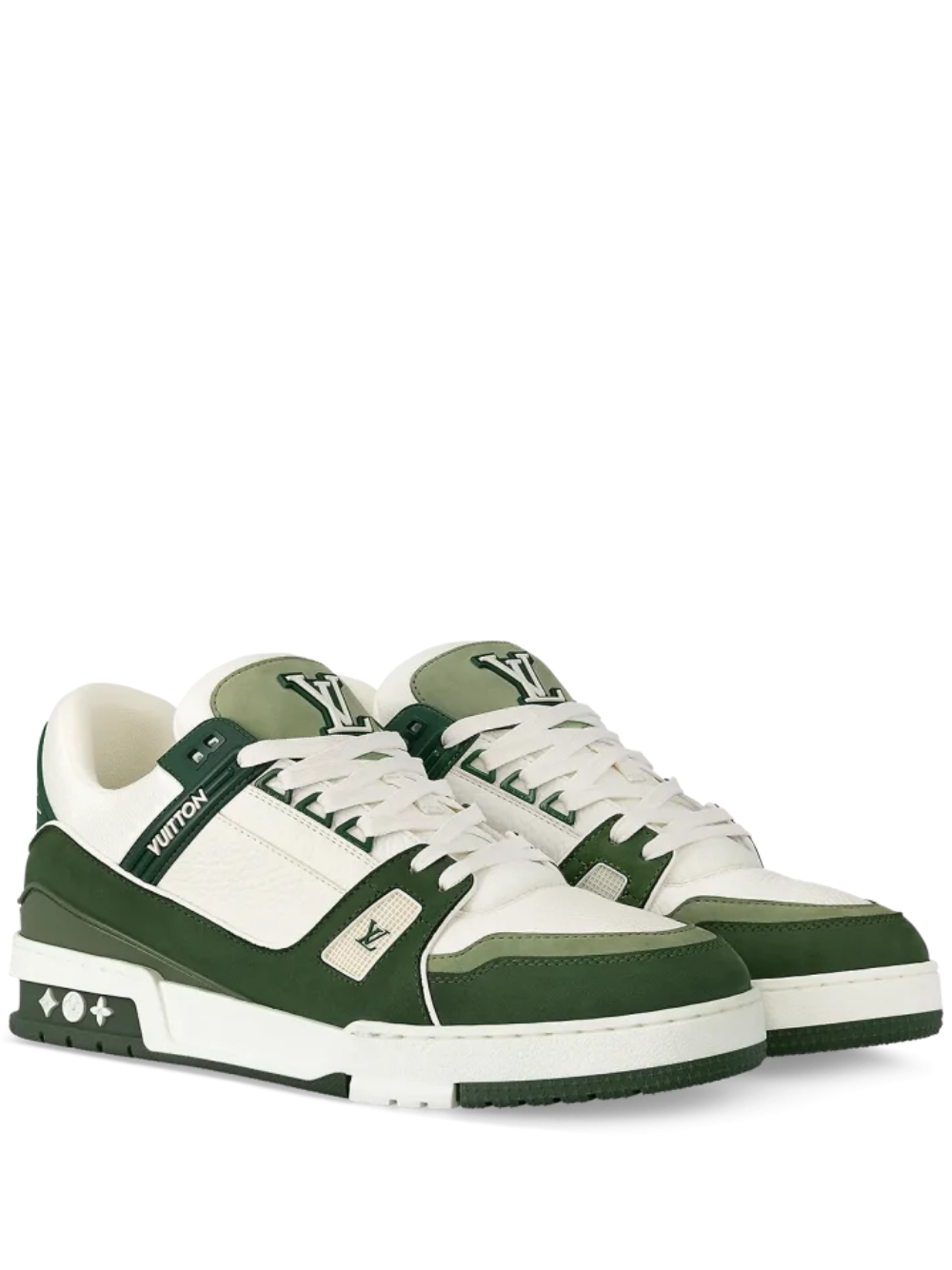 LOUIS VUITTON TRAINERS OLIVE GREEN