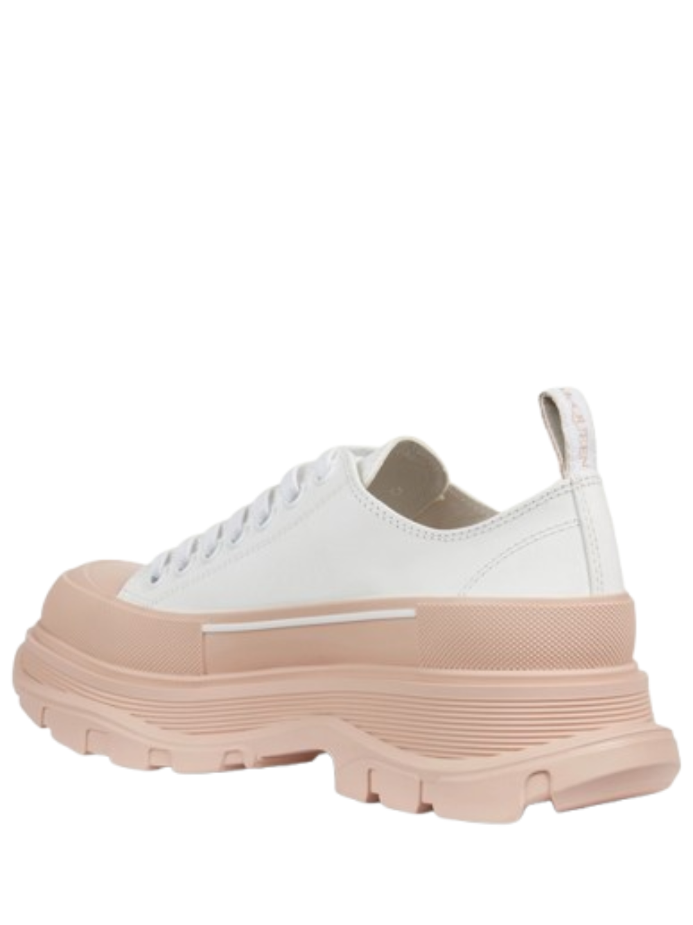 Alexander McQueen Tread Slick Low White peach