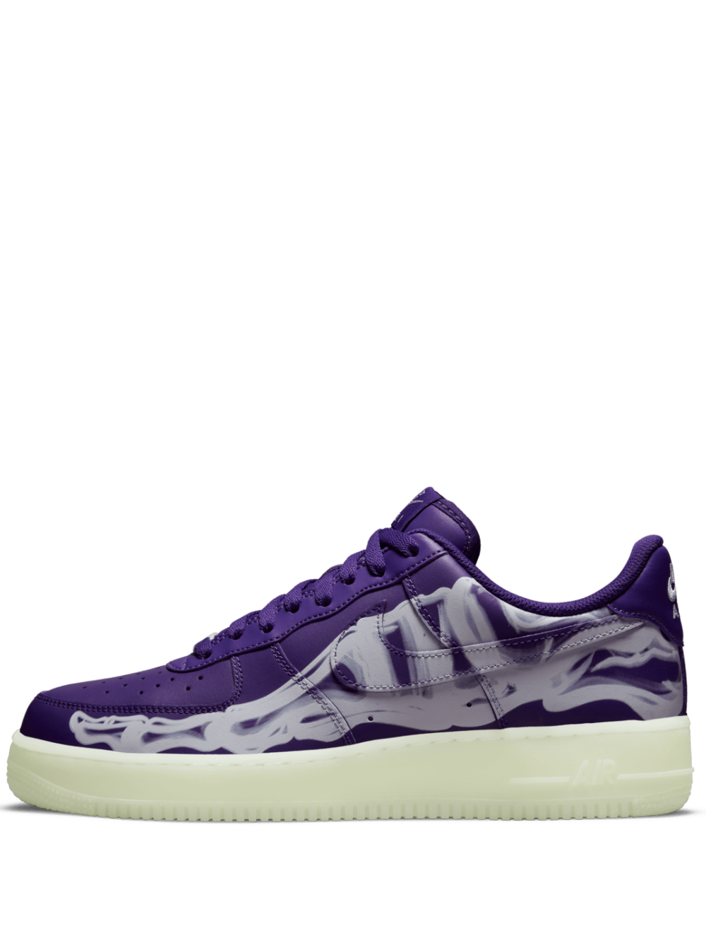 airforce 1 low skeleton qs glow in dark