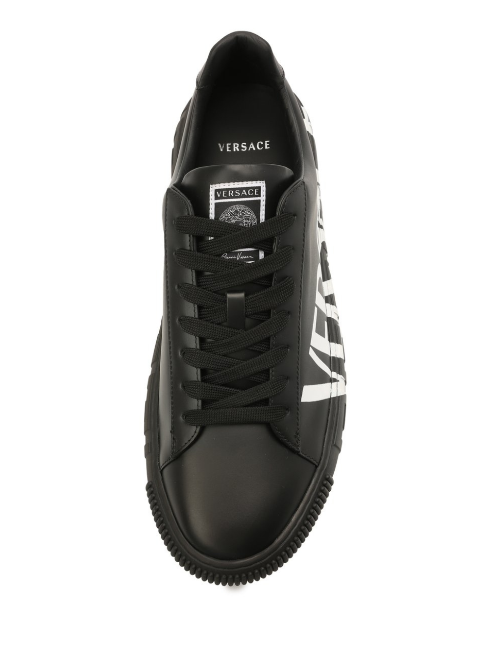 Versace greca logo sneakers black
