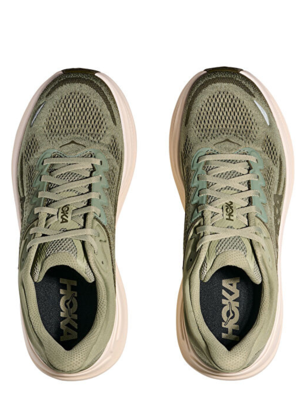 Hokaa One Bondi 9 Olive Green