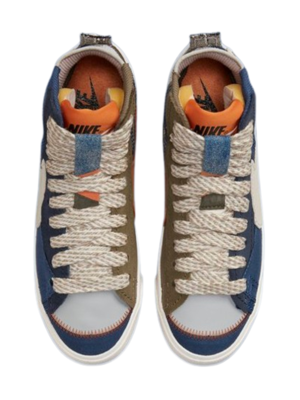Nikee blazer mid jumbo voodoo multicolor