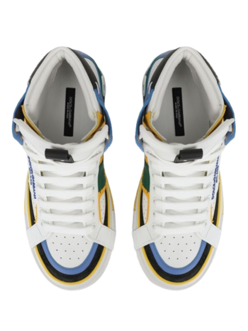 Dolce Gabbana Sneaker Calfskin 2 Zero custom High in Blu