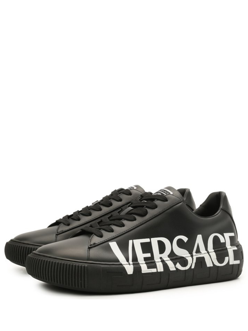Versace greca logo sneakers black