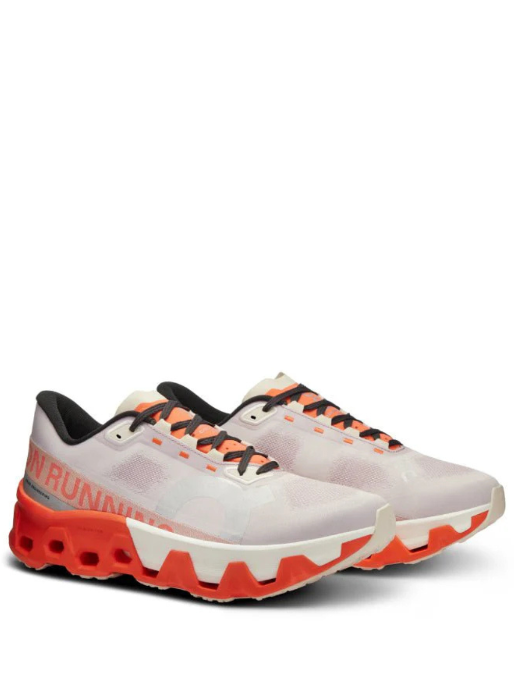 On Cloudmonster Hyper MEANS Shoes grey orange