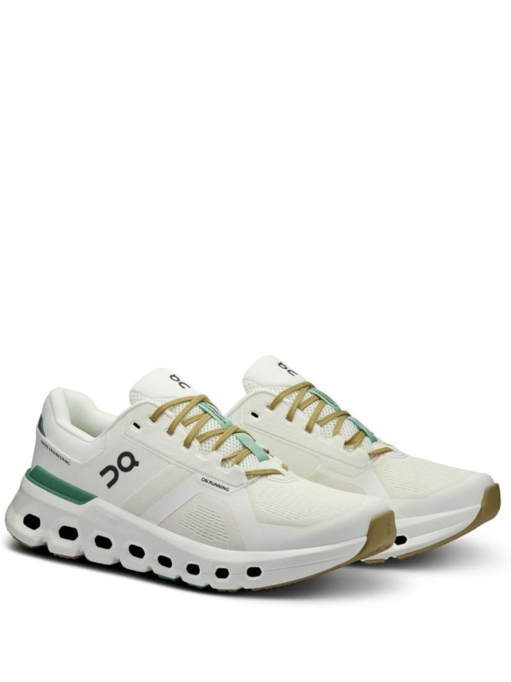 on cloud runner 2 Undyed green
