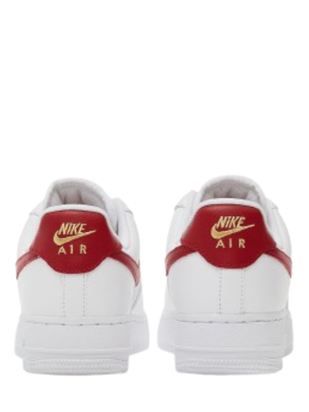 Airforce 107 essential white gym red