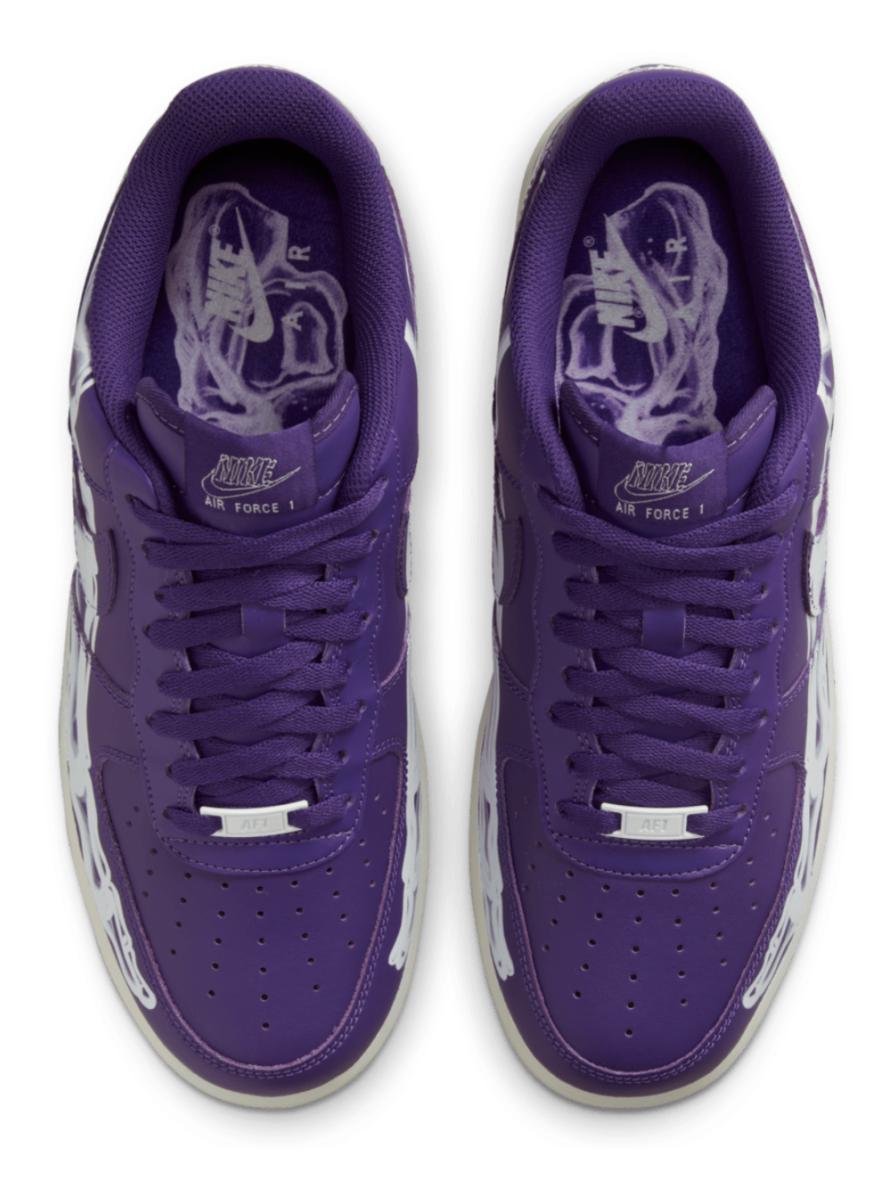 airforce 1 low skeleton qs glow in dark