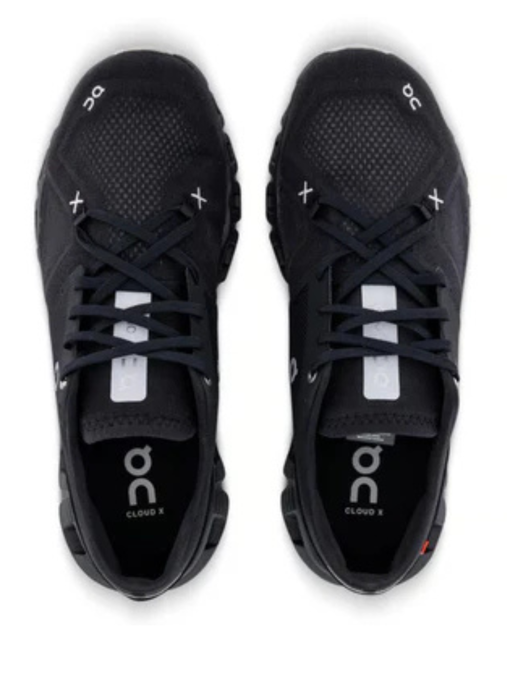 ON Cloud X 3 Running Trainers in All Black