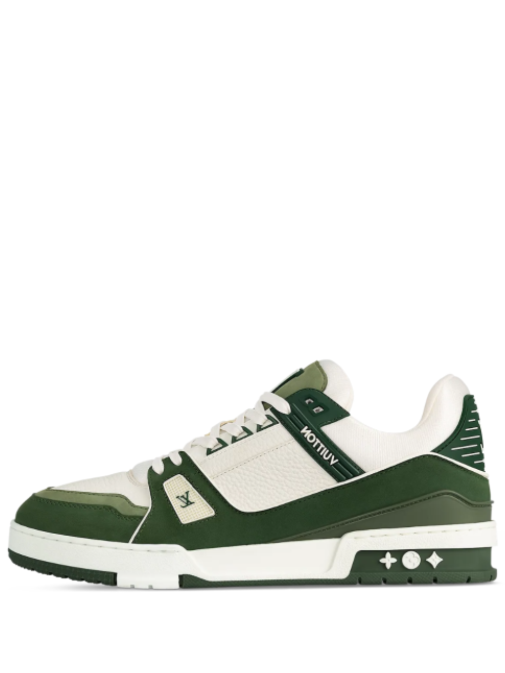 LOUIS VUITTON TRAINERS OLIVE GREEN