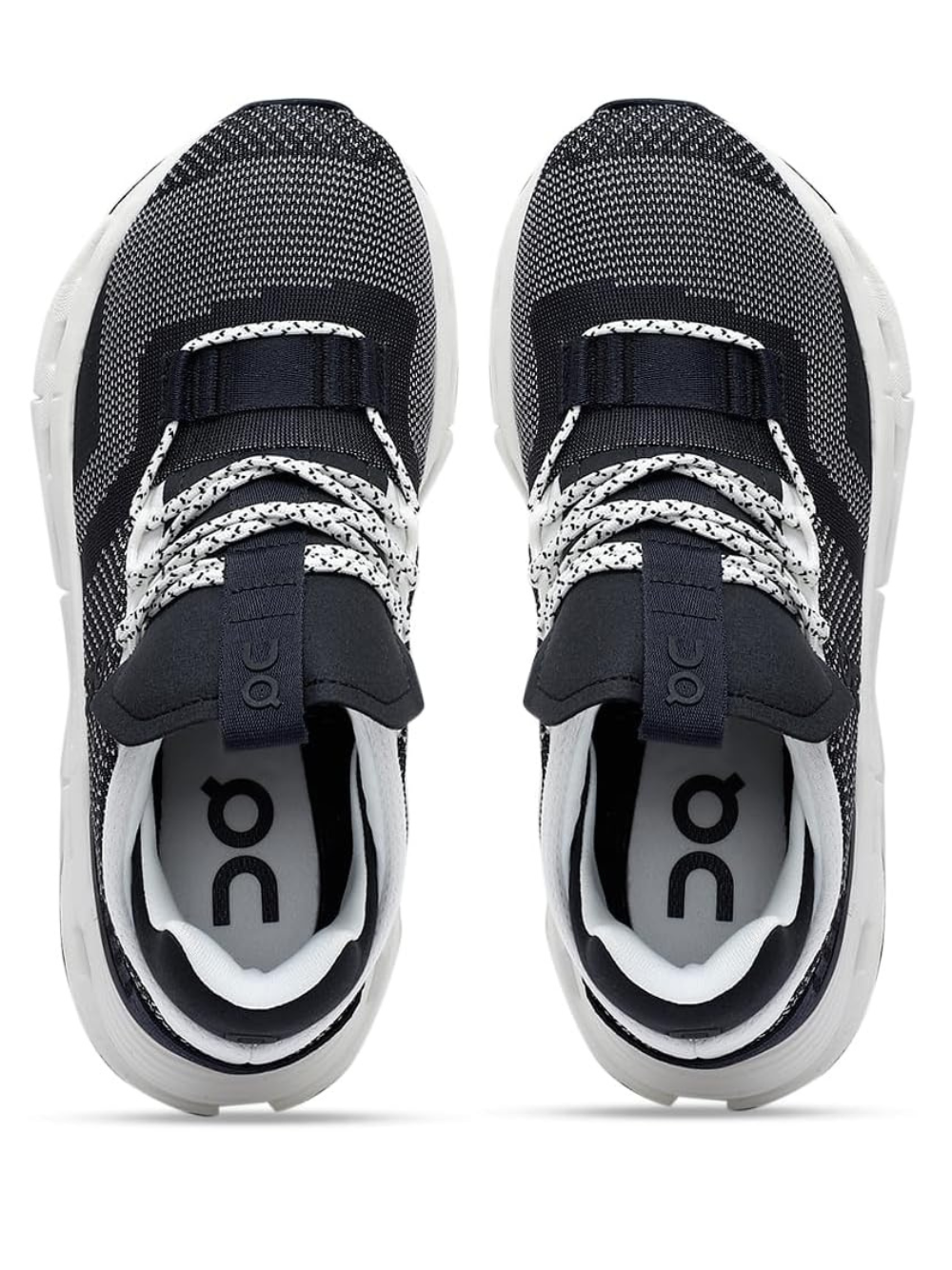 On Cloud Running "Nova Black White" Womens