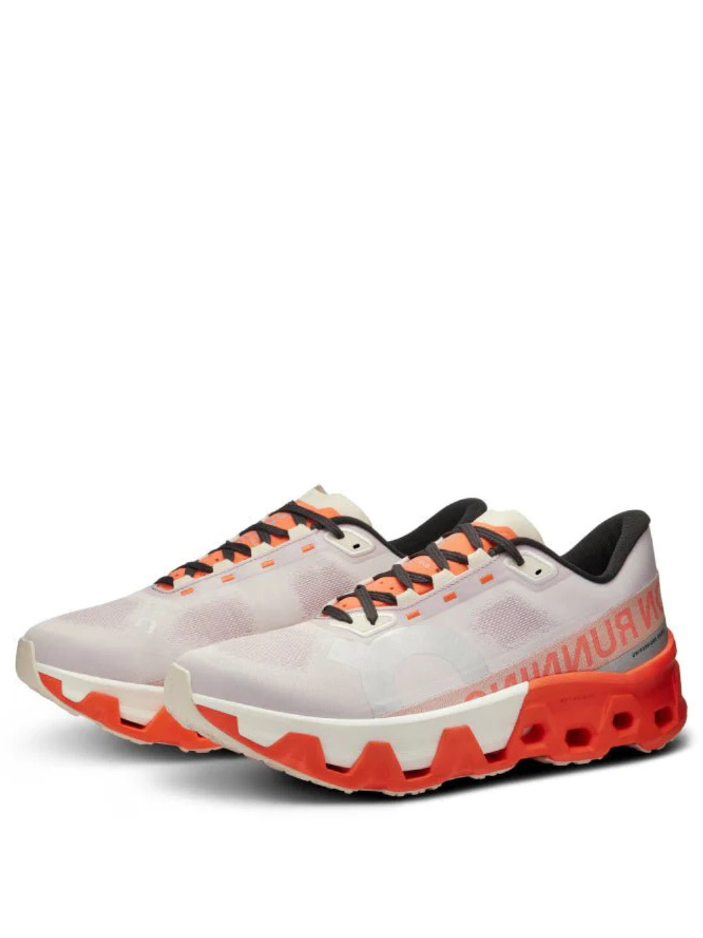 On Cloudmonster Hyper MEANS Shoes grey orange