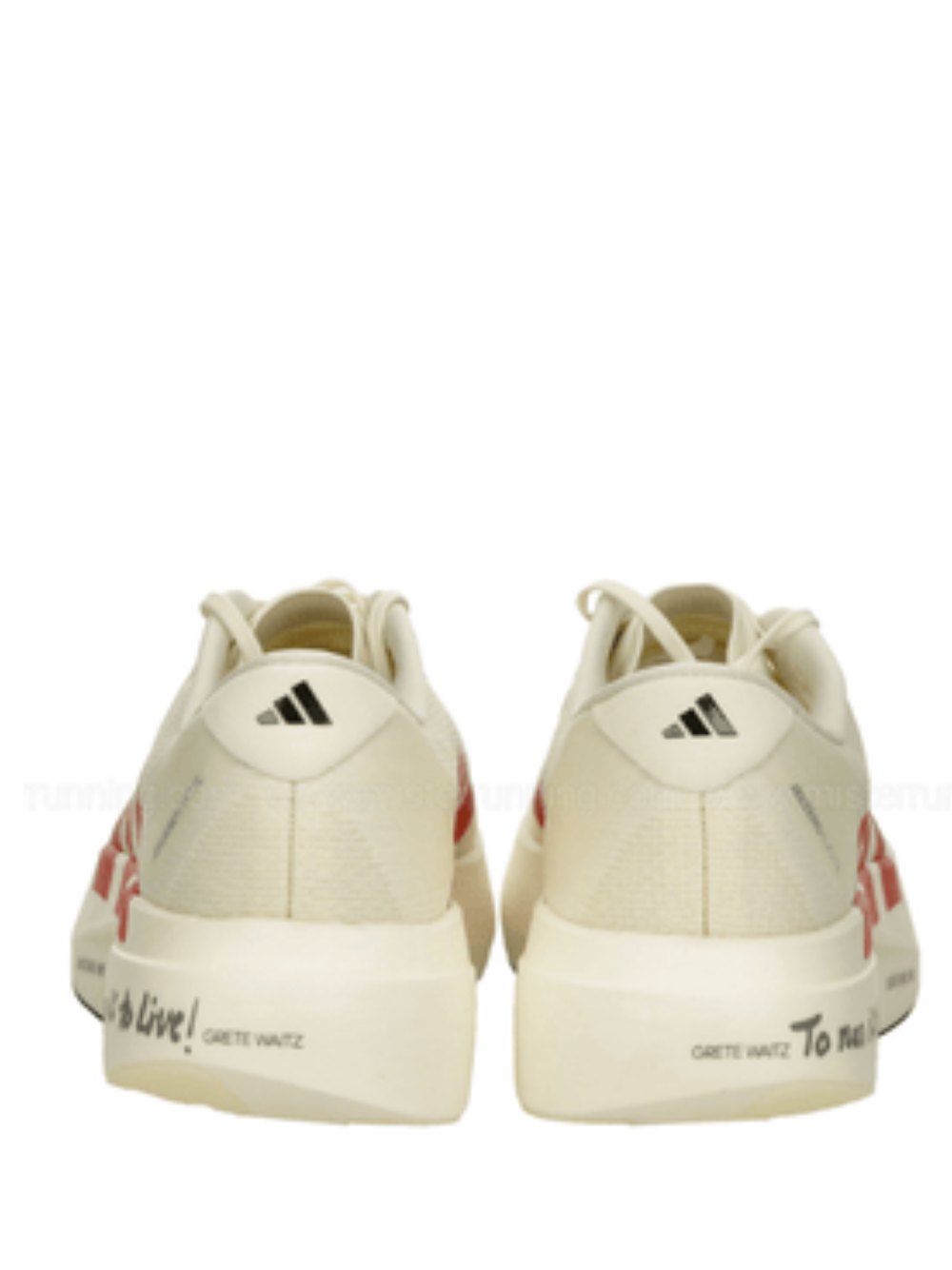 Adidass adizero evo sl white red