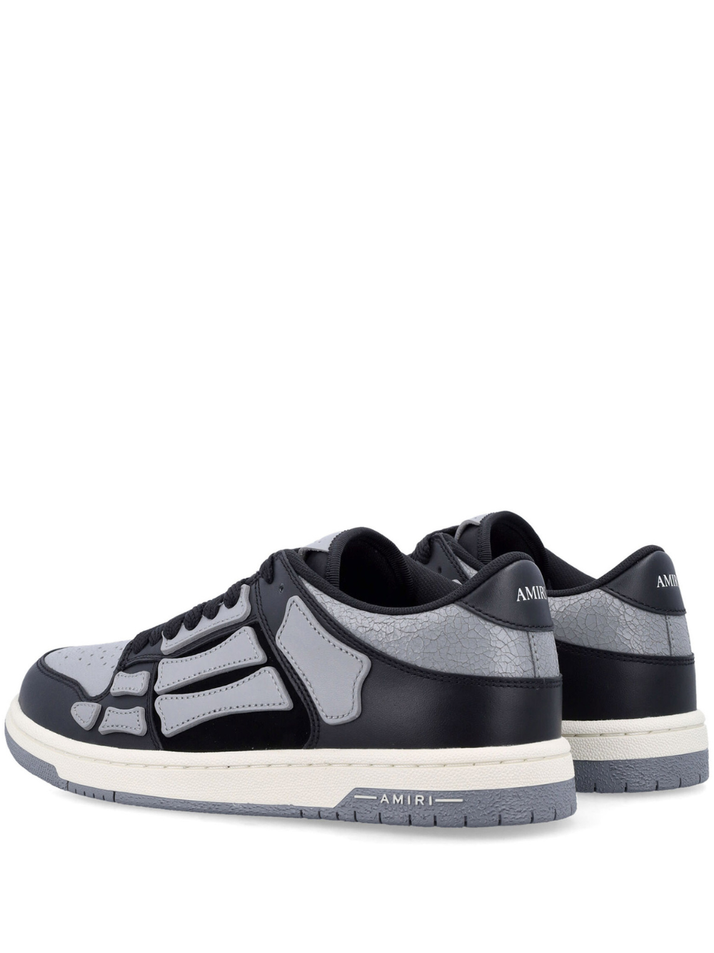 amiri.. skeleton low black grey sneaker