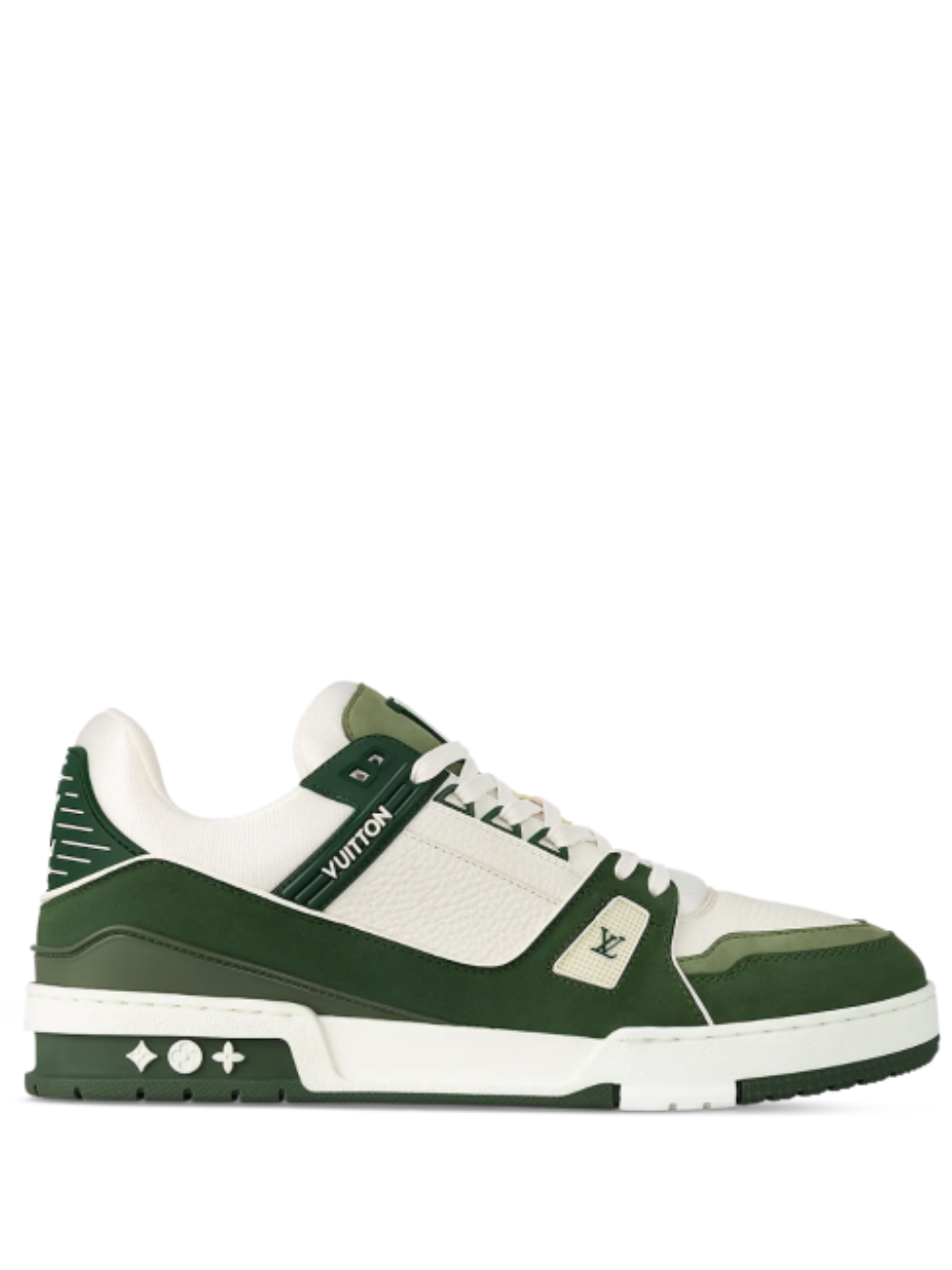LOUIS VUITTON TRAINERS OLIVE GREEN