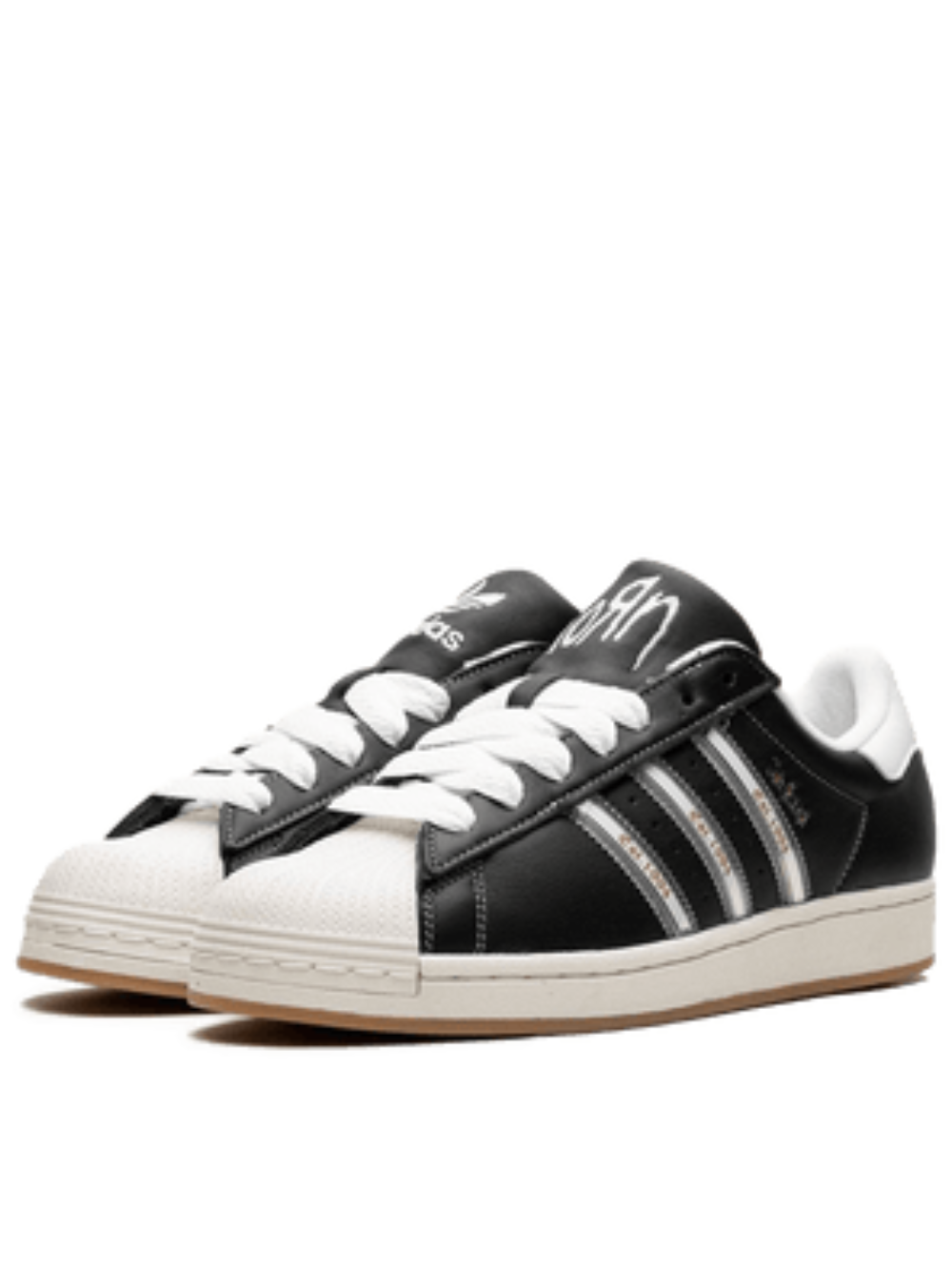 Adidass Superstar KoRn Black White