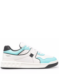 Valentinoo garavani one stud low top nappa sneaker white light blue fix