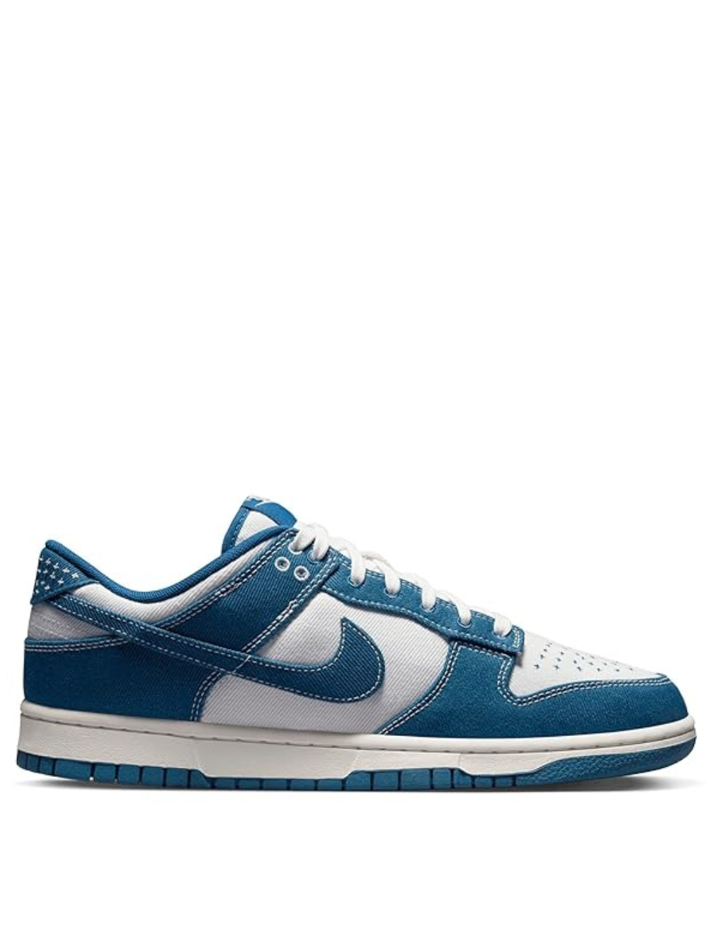 Nikee Dunk Low Sashiko Industrial Blue