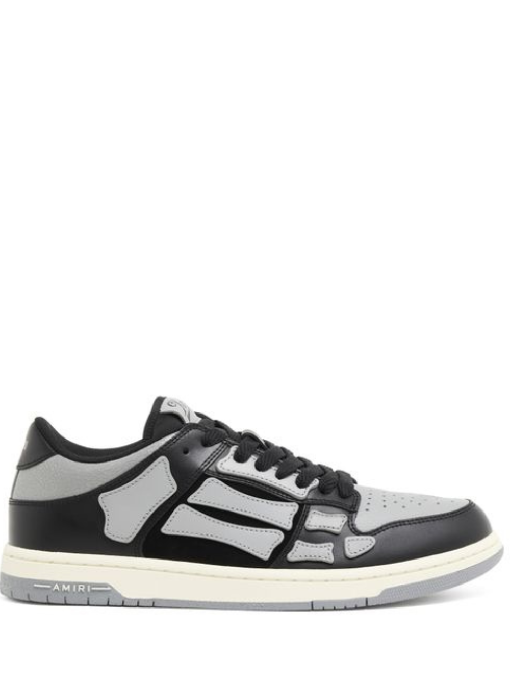 amiri.. skeleton low black grey sneaker