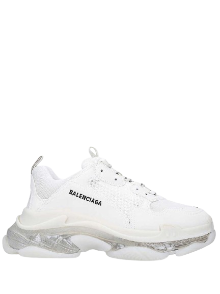 Balenciaga Triple S Clear Sole white