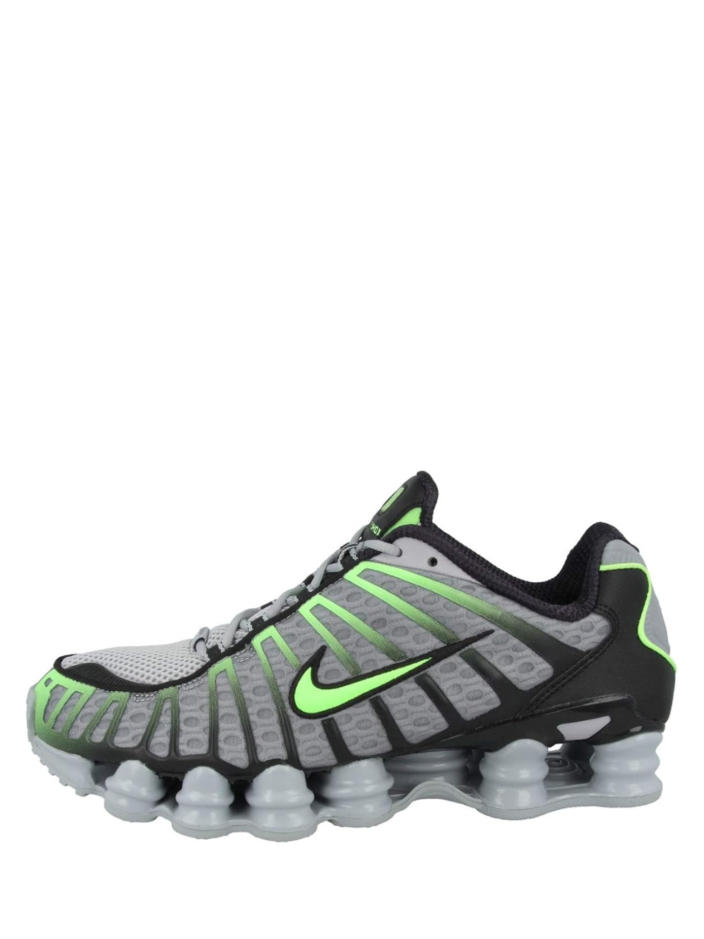 Nikee shox tl wolf grey lime blast grailed