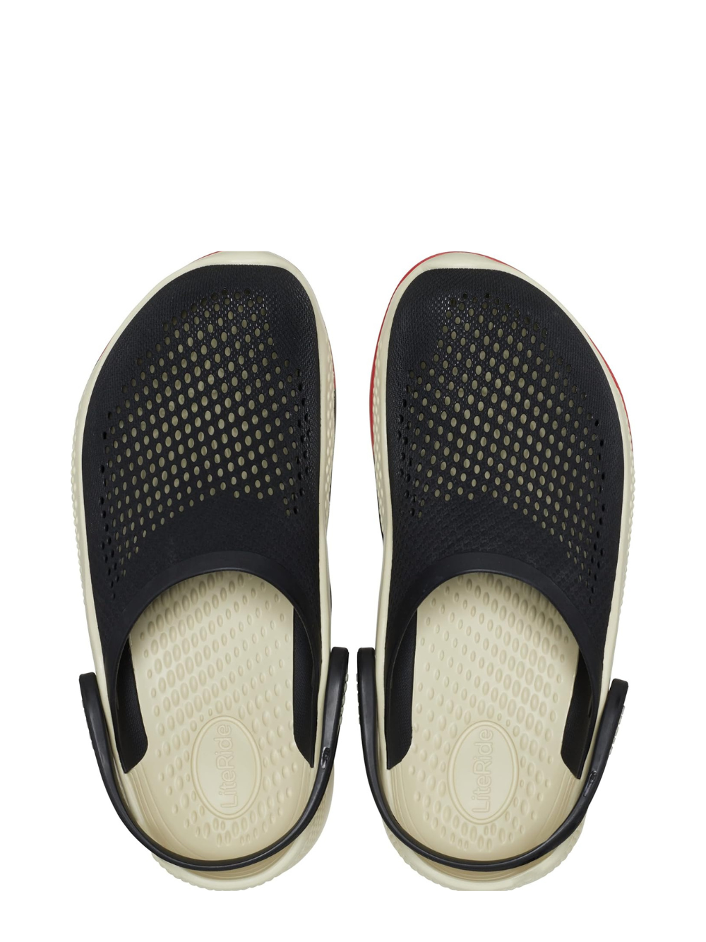 Crocss literide 360 in black multicolo
