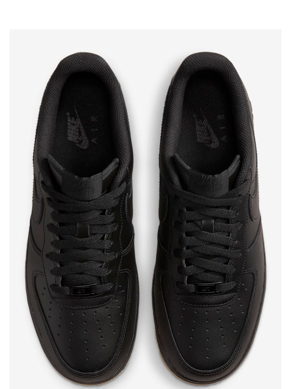 Airforce 1 low gum luxe black gum
